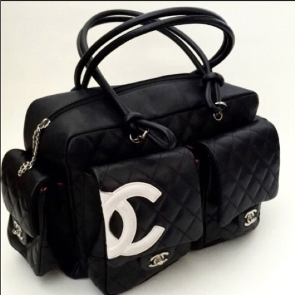 CHANEL Handbags - Authentic CHANEL Cambon Reporter Bag Purse